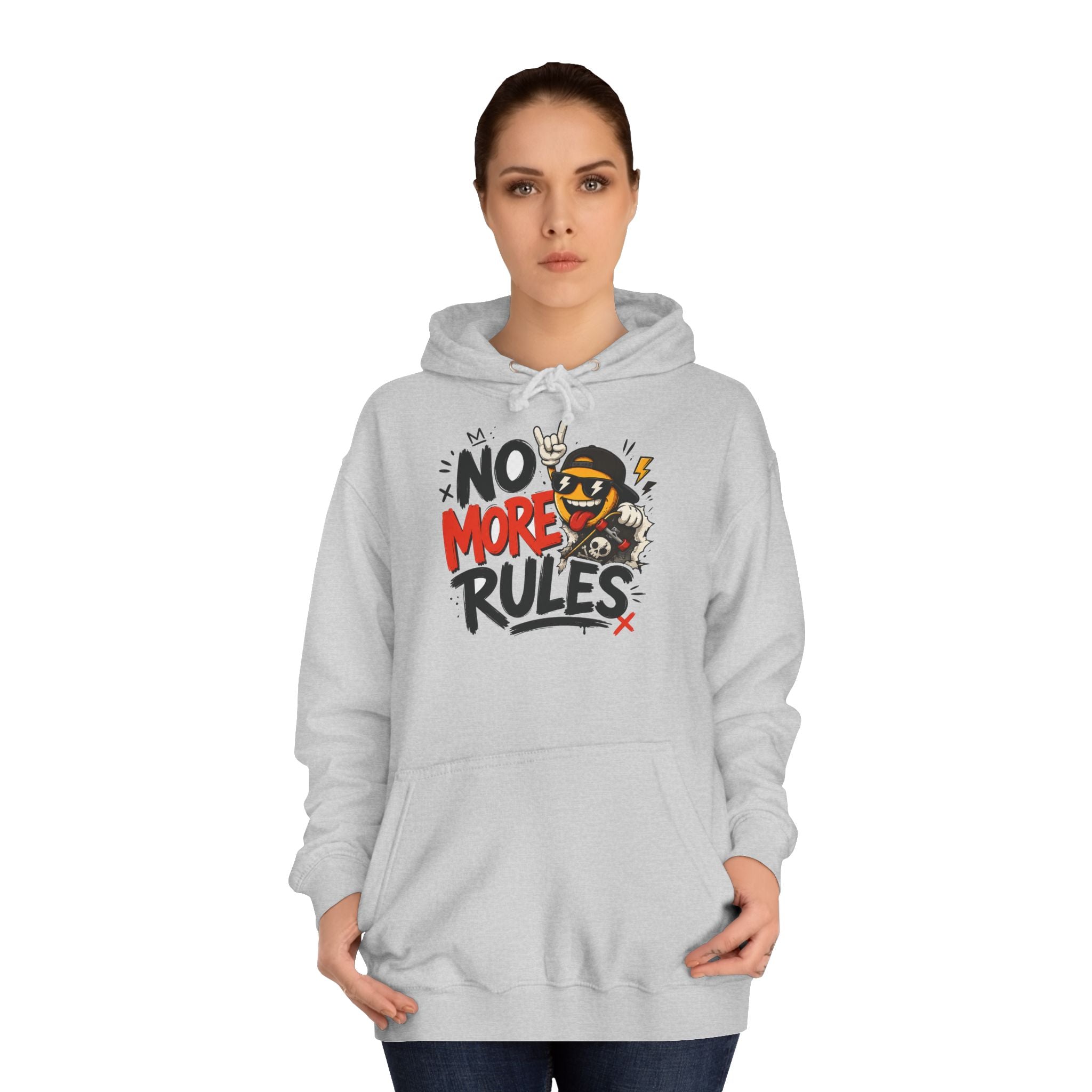 Sudadera "No more rules" | Humor con actitud
