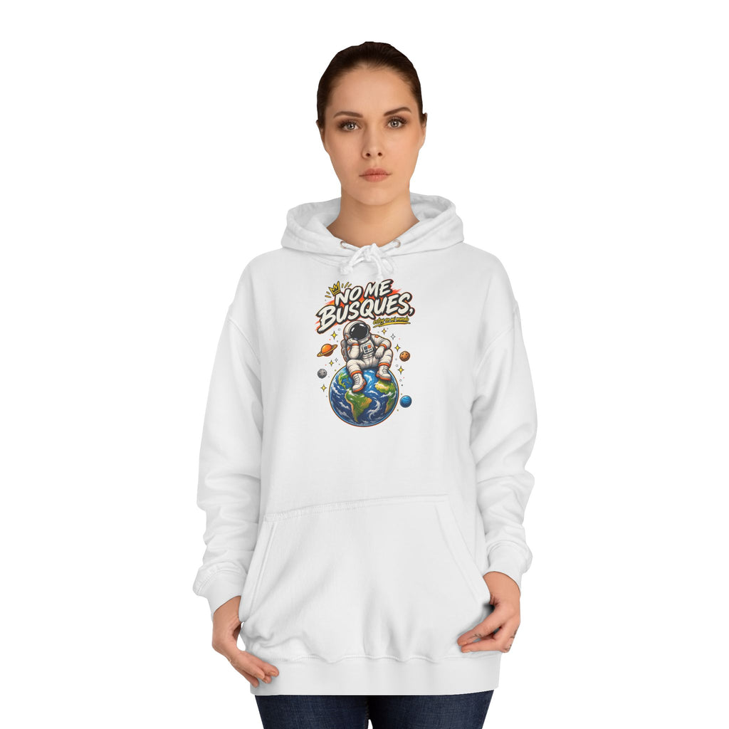 Sudadera "No me busques mundo" | Humor con actitud