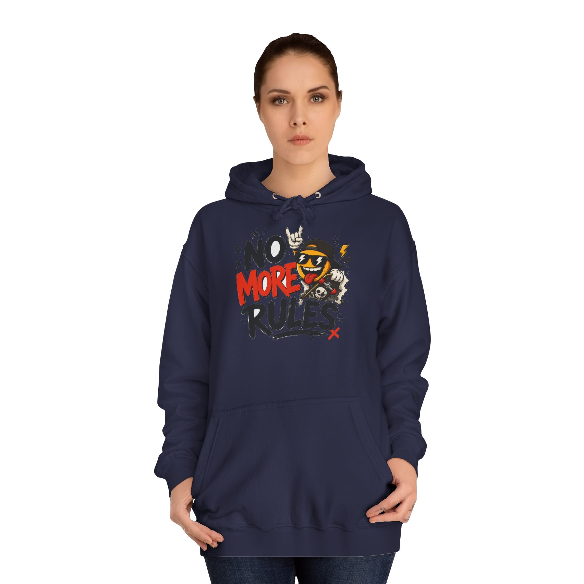 Sudadera "No more rules" | Humor con actitud