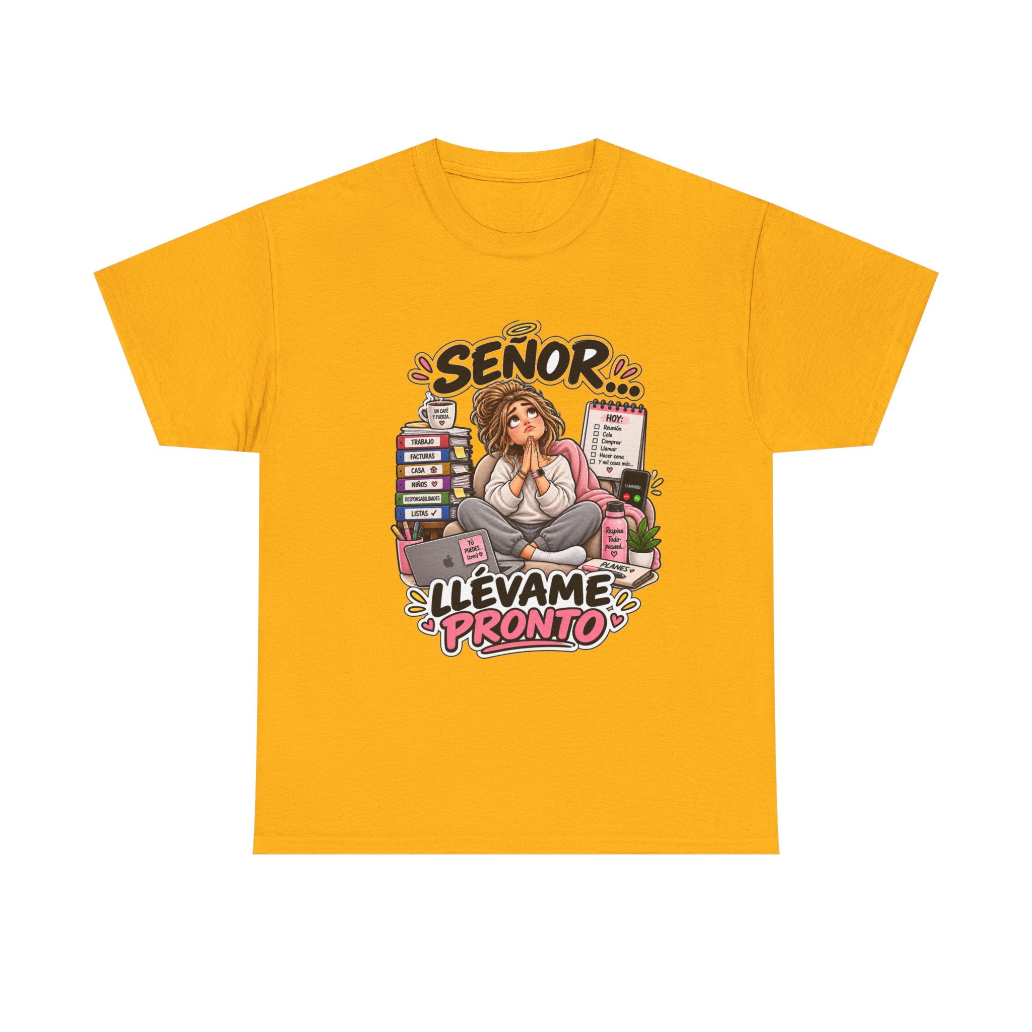 Camiseta "Señor pronto chica" | Frase divertida