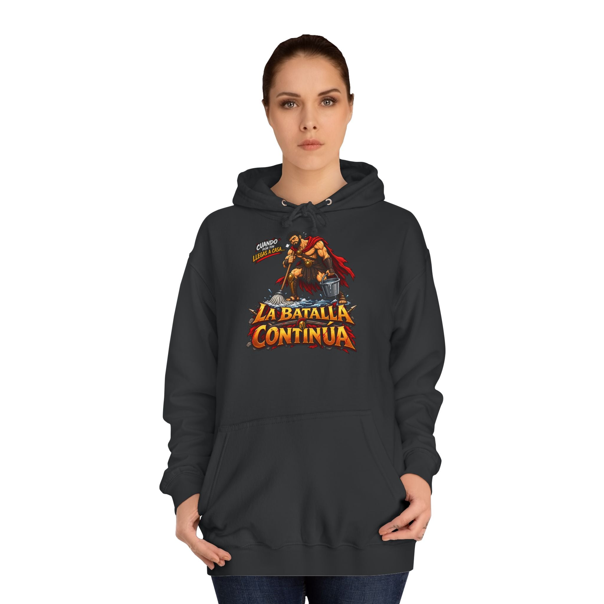 Sudadera "Batalla continua chico" | Humor con actitud