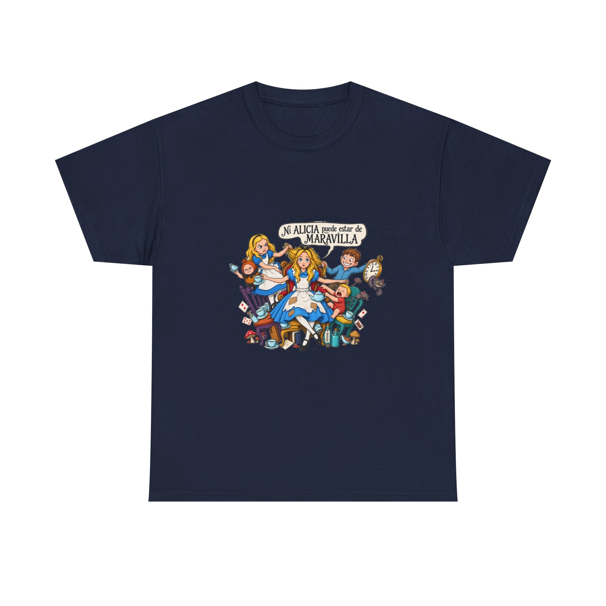 Camiseta "Alicia sin maravilla" | Frase divertida