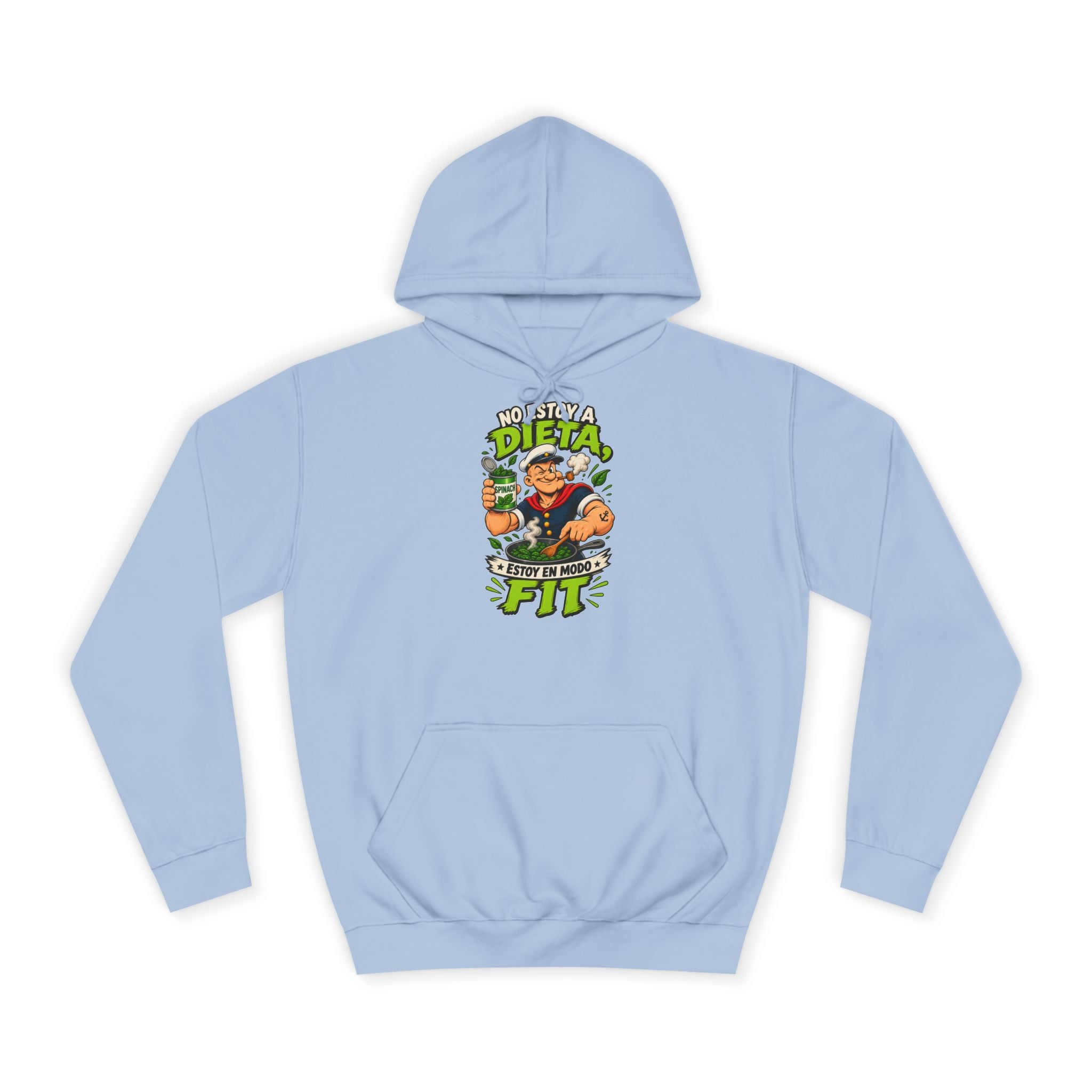 Sudadera "Dieta popeye fit" | Humor con actitud