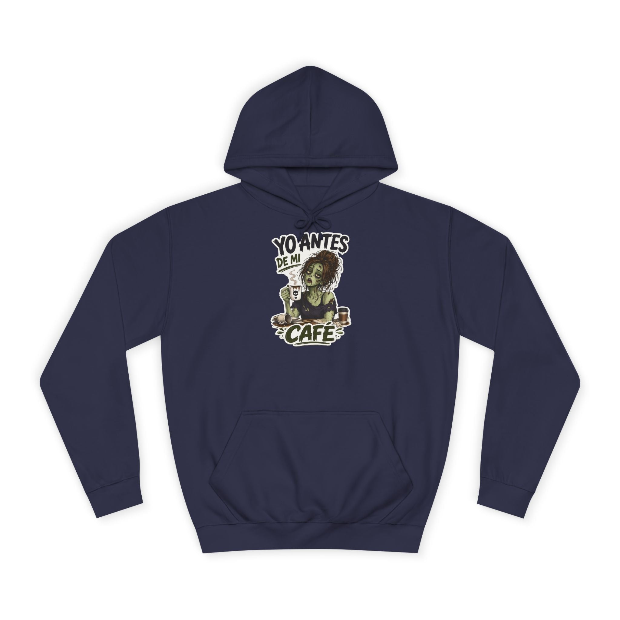 Sudadera "Antes de cafe chica" | Humor con actitud