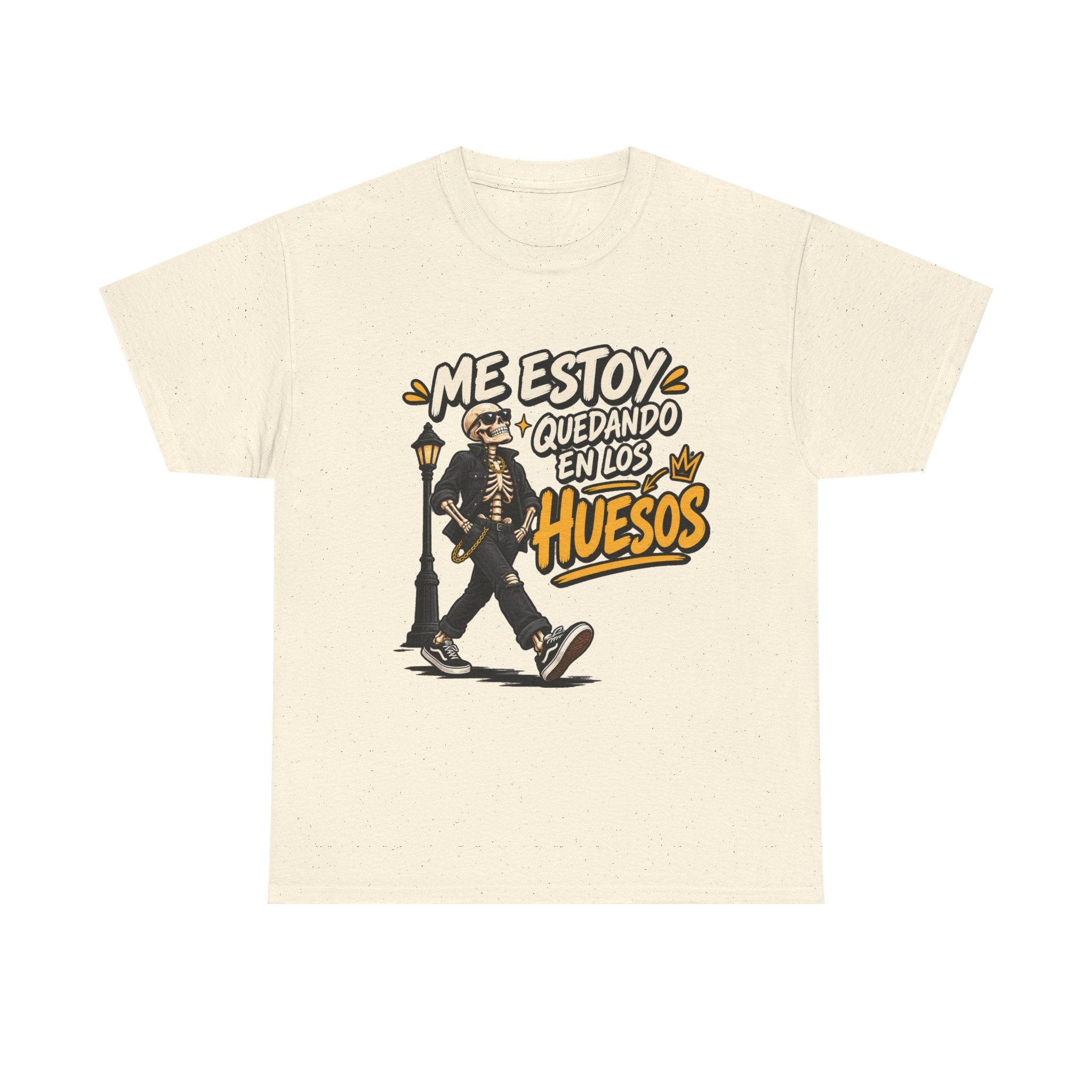 Camiseta "En los huesos" | Frase divertida