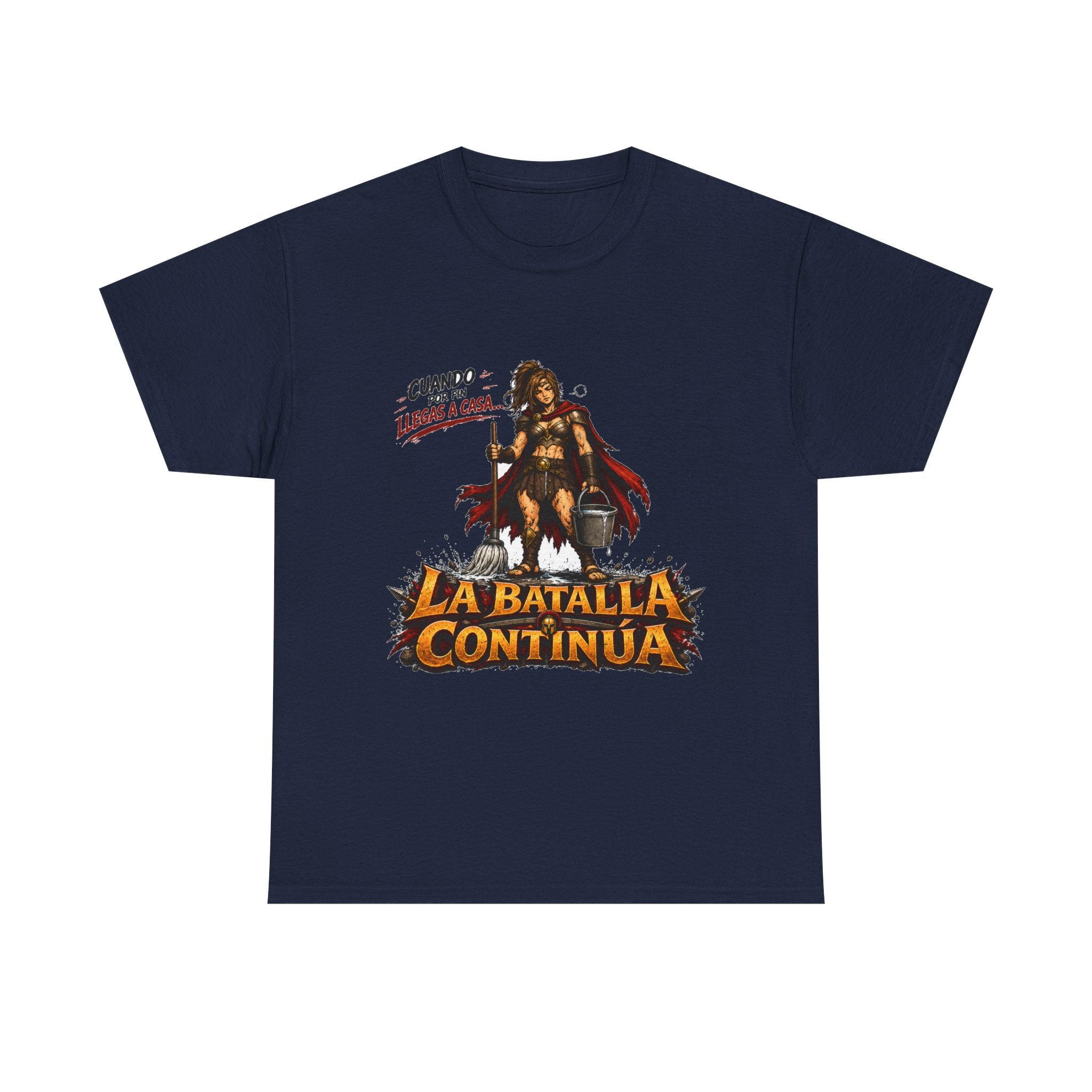 Camiseta "Batalla continua chica" | Frase divertida