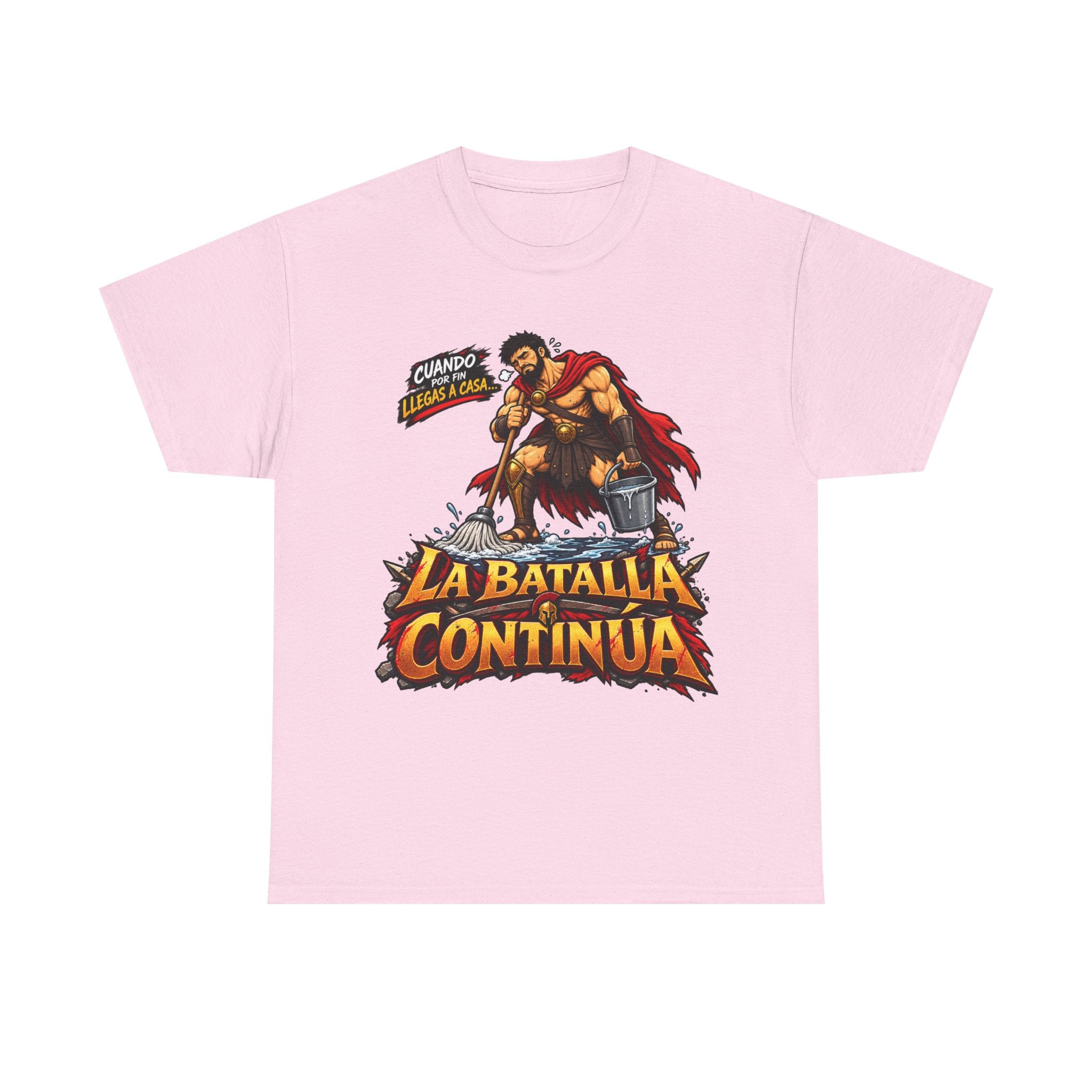 Camiseta "Batalla continua chico" | Frase divertida