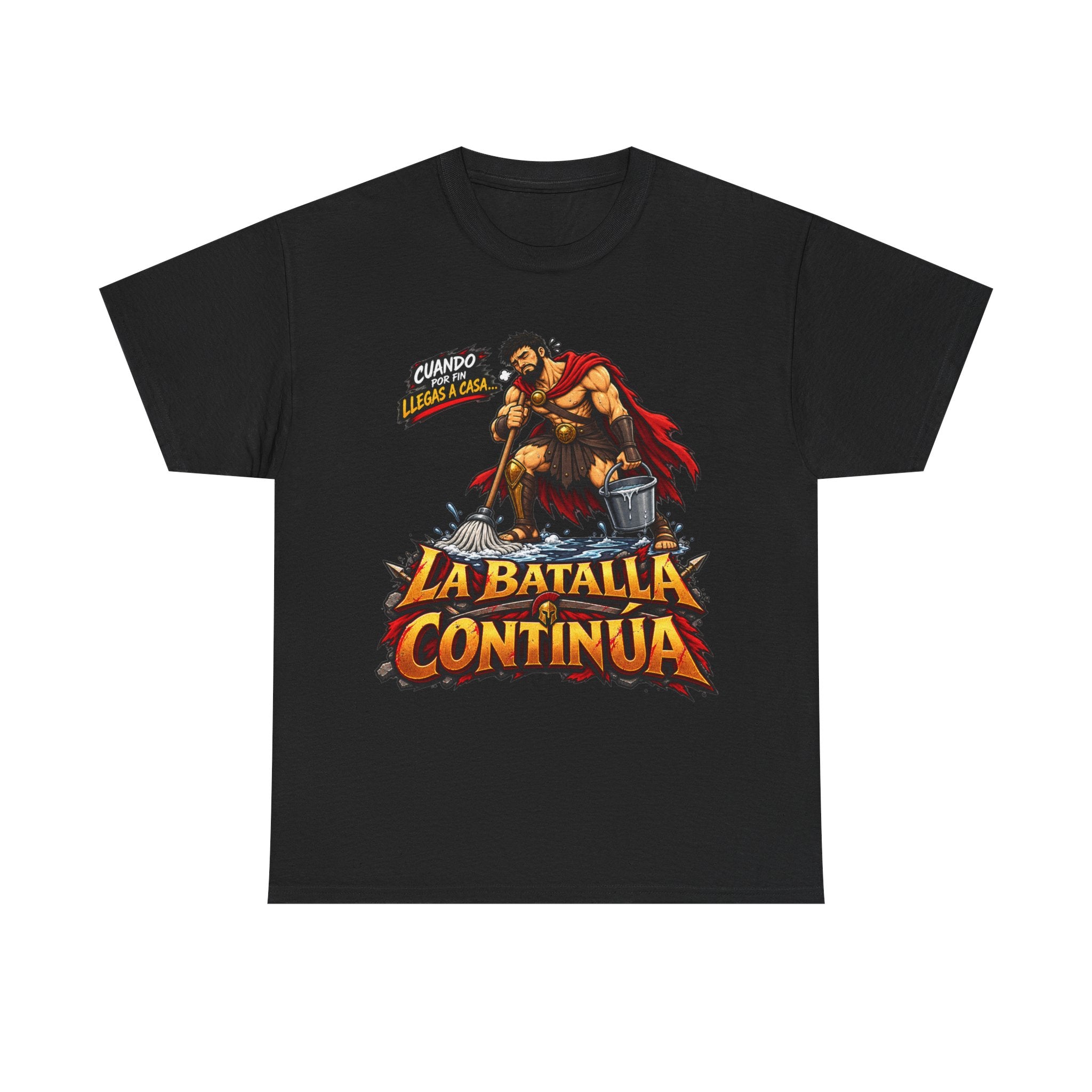 Camiseta "Batalla continua chico" | Frase divertida