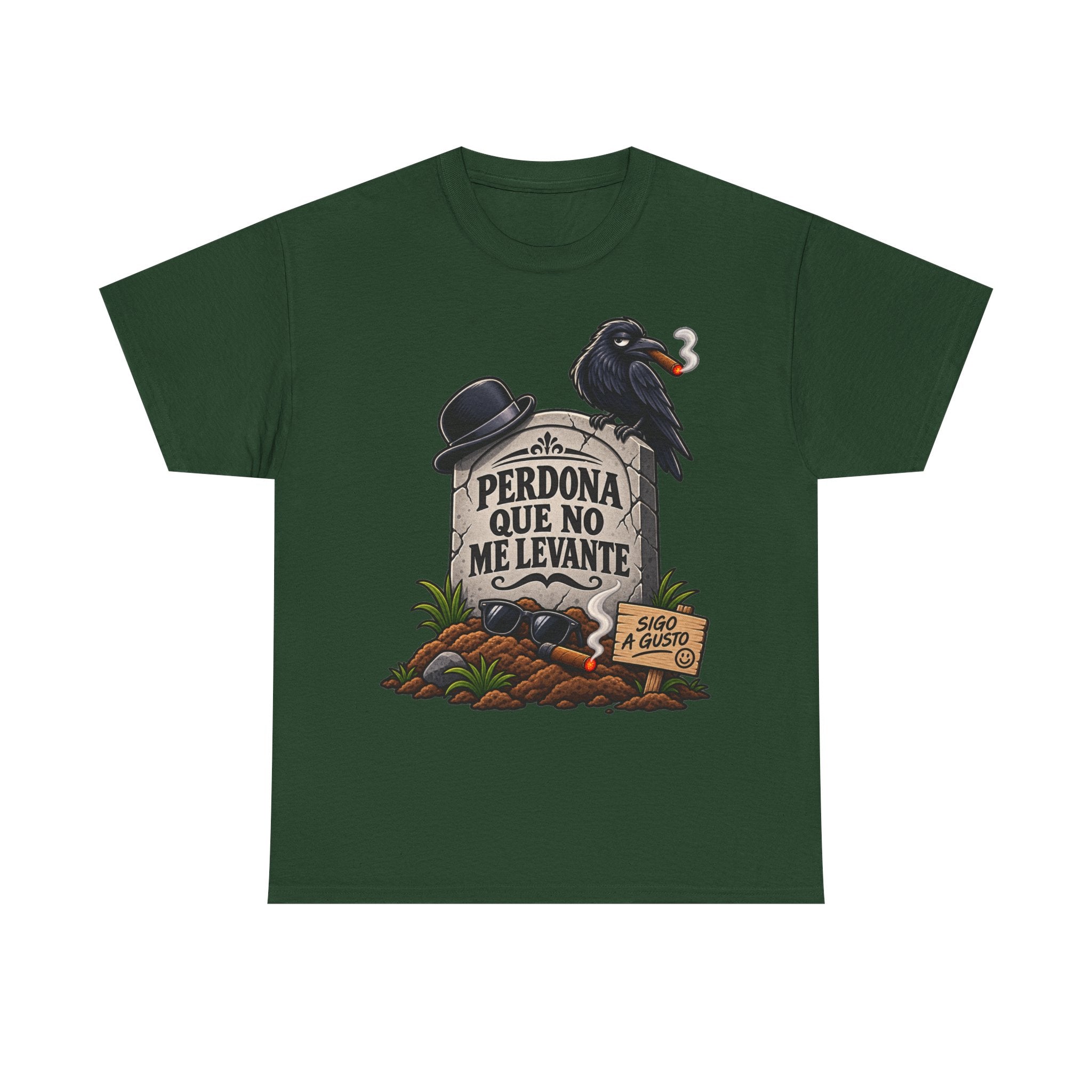Camiseta "Perdona que no me levante" | Frase divertida