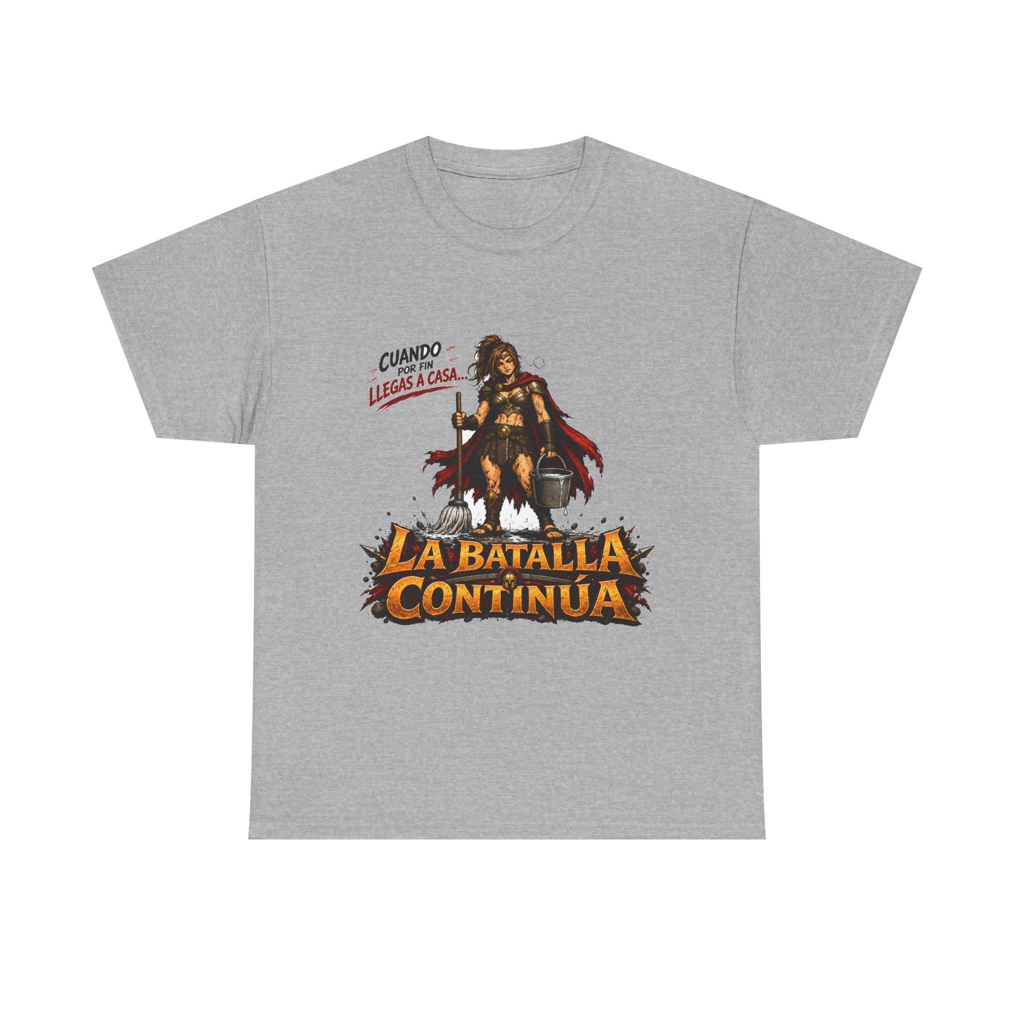 Camiseta "Batalla continua chica" | Frase divertida