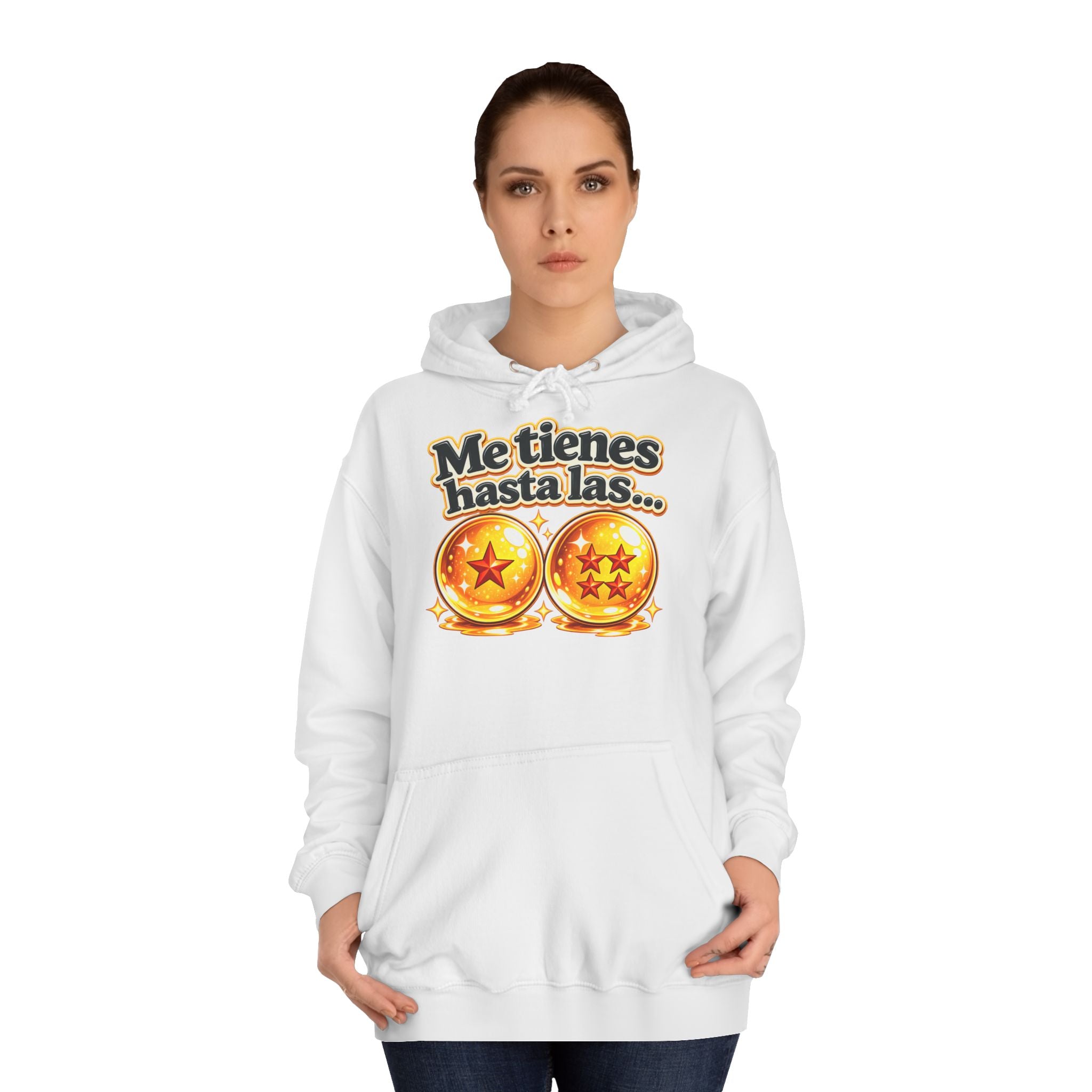Sudadera "Me tienes hasta las bolas" | Humor con actitud