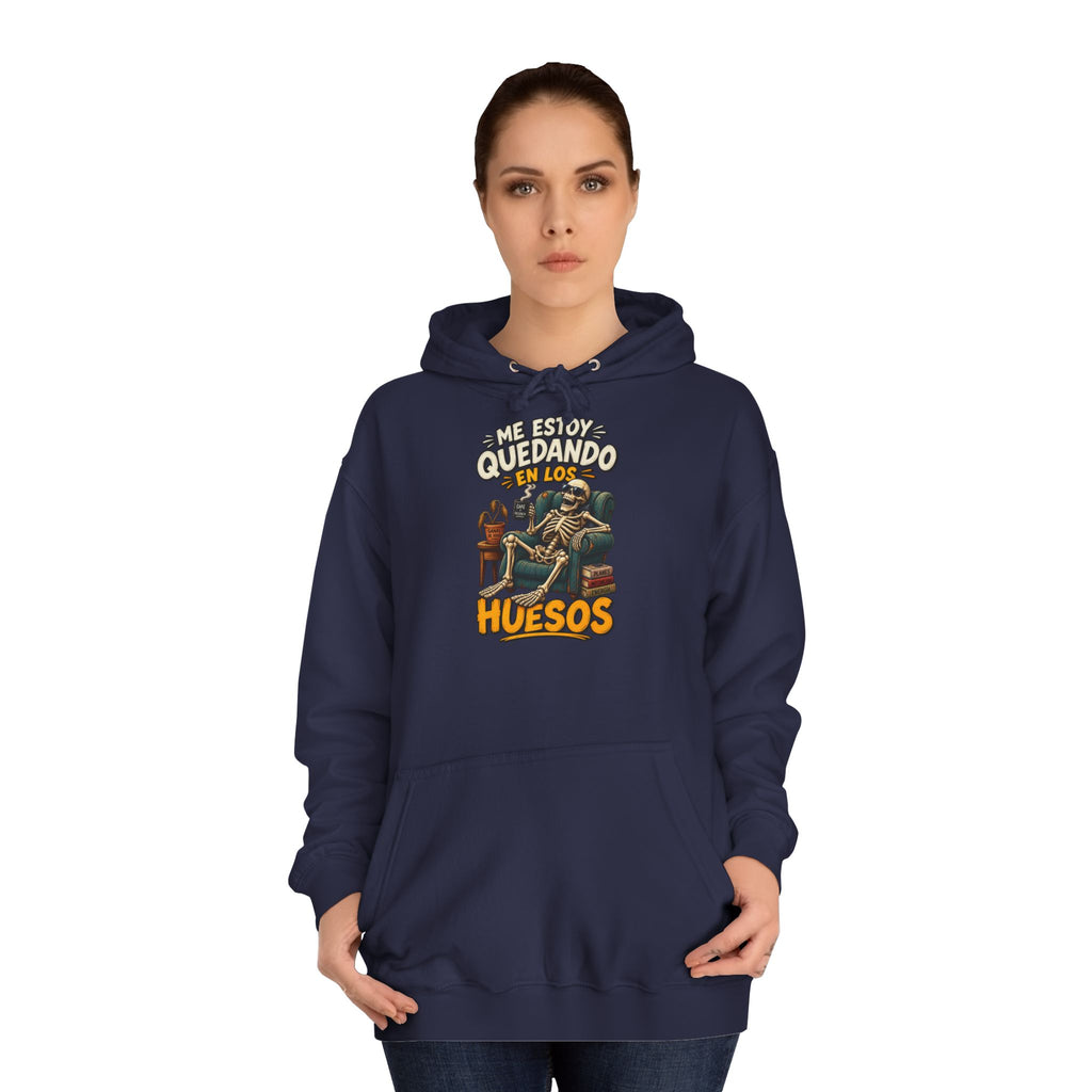 Sudadera "Quedando en los huesos sfondo" | Humor con actitud