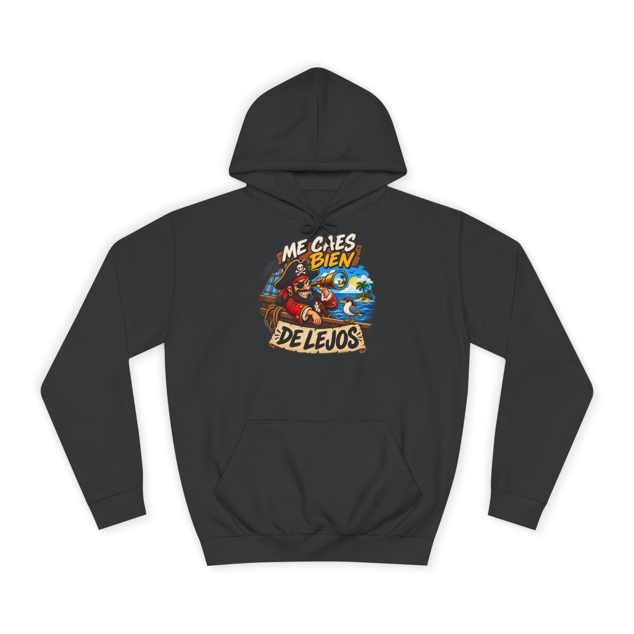 Sudadera "Caes bien de lejos" | Humor con actitud