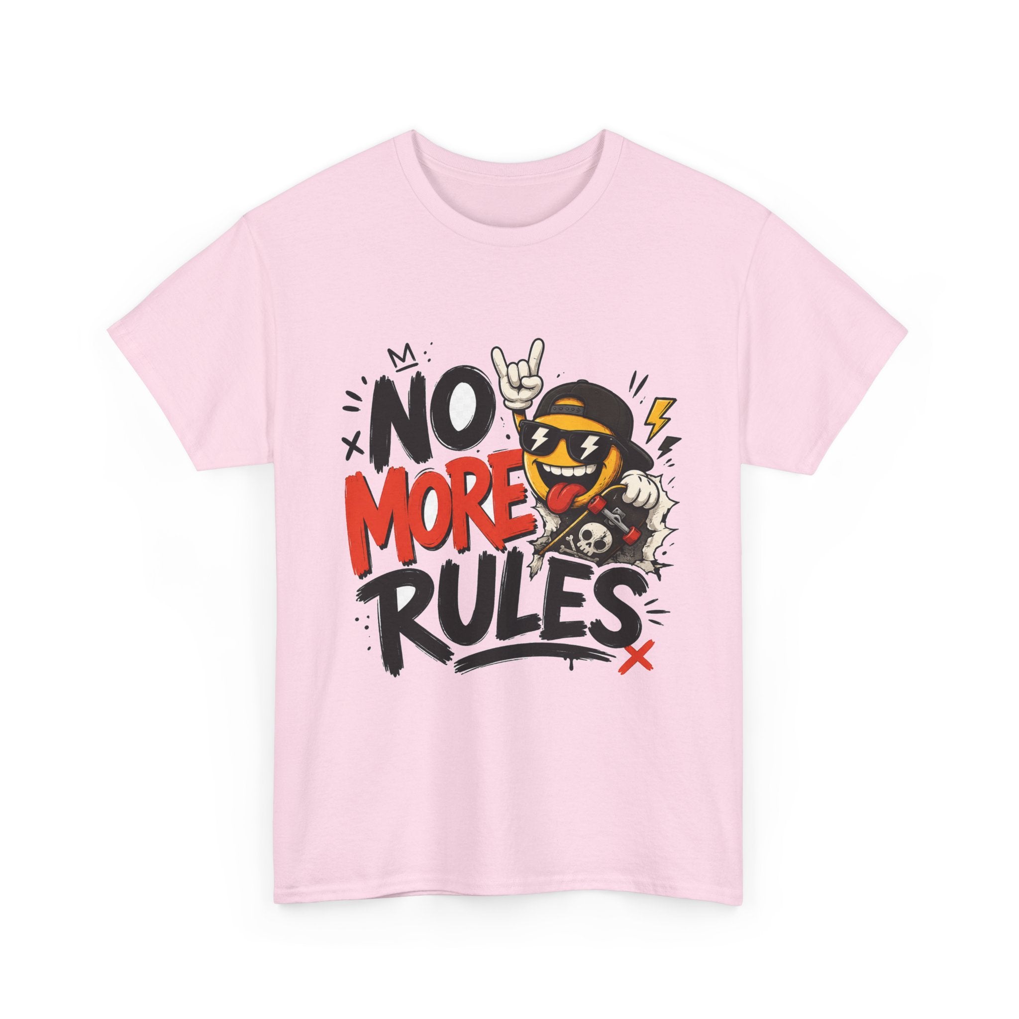 Camiseta "No more rules" | Frase divertida