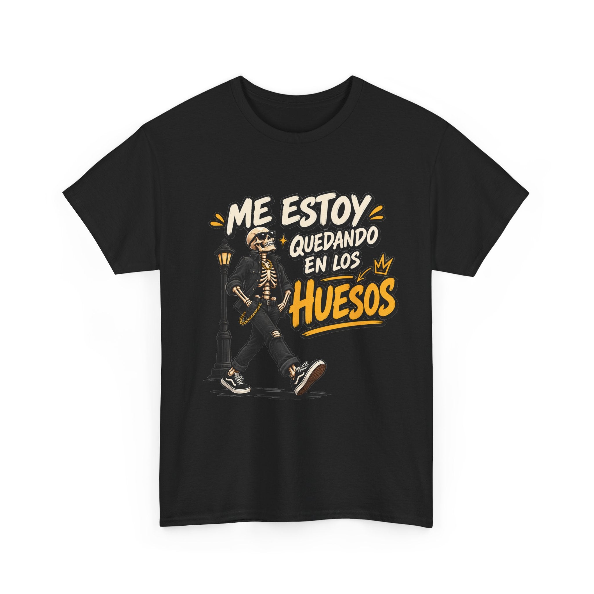 Camiseta "En los huesos" | Frase divertida