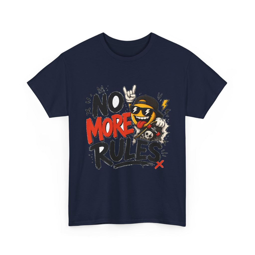 Camiseta "No more rules" | Frase divertida
