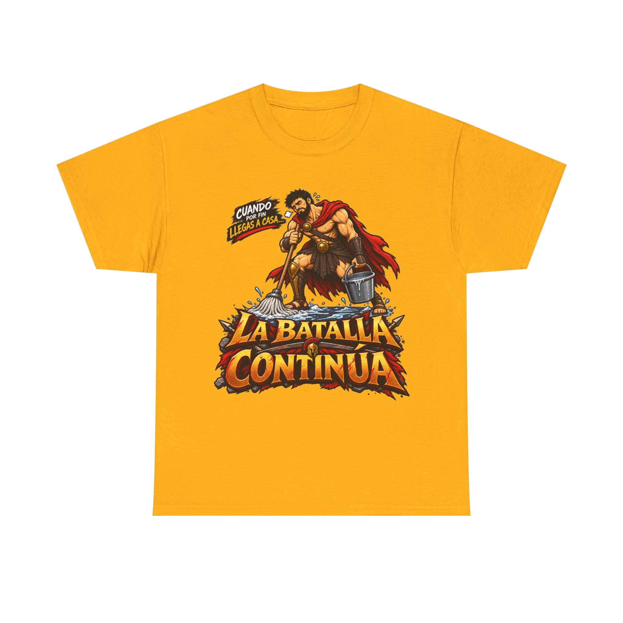 Camiseta "Batalla continua chico" | Frase divertida