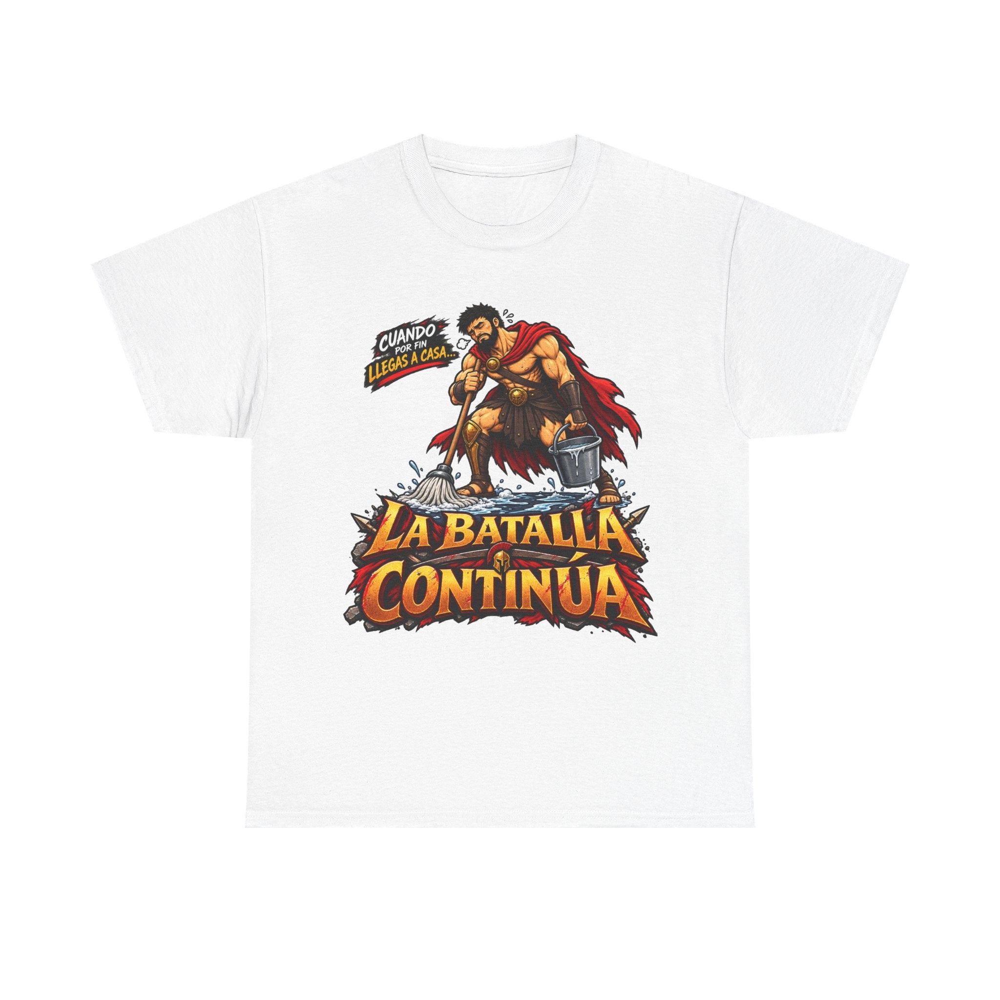 Camiseta "Batalla continua chico" | Frase divertida