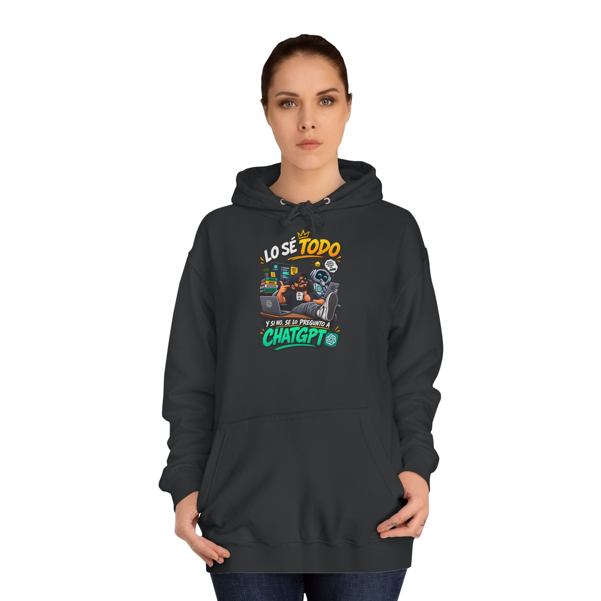 Sudadera "Lo se todo chatgpt" | Humor con actitud