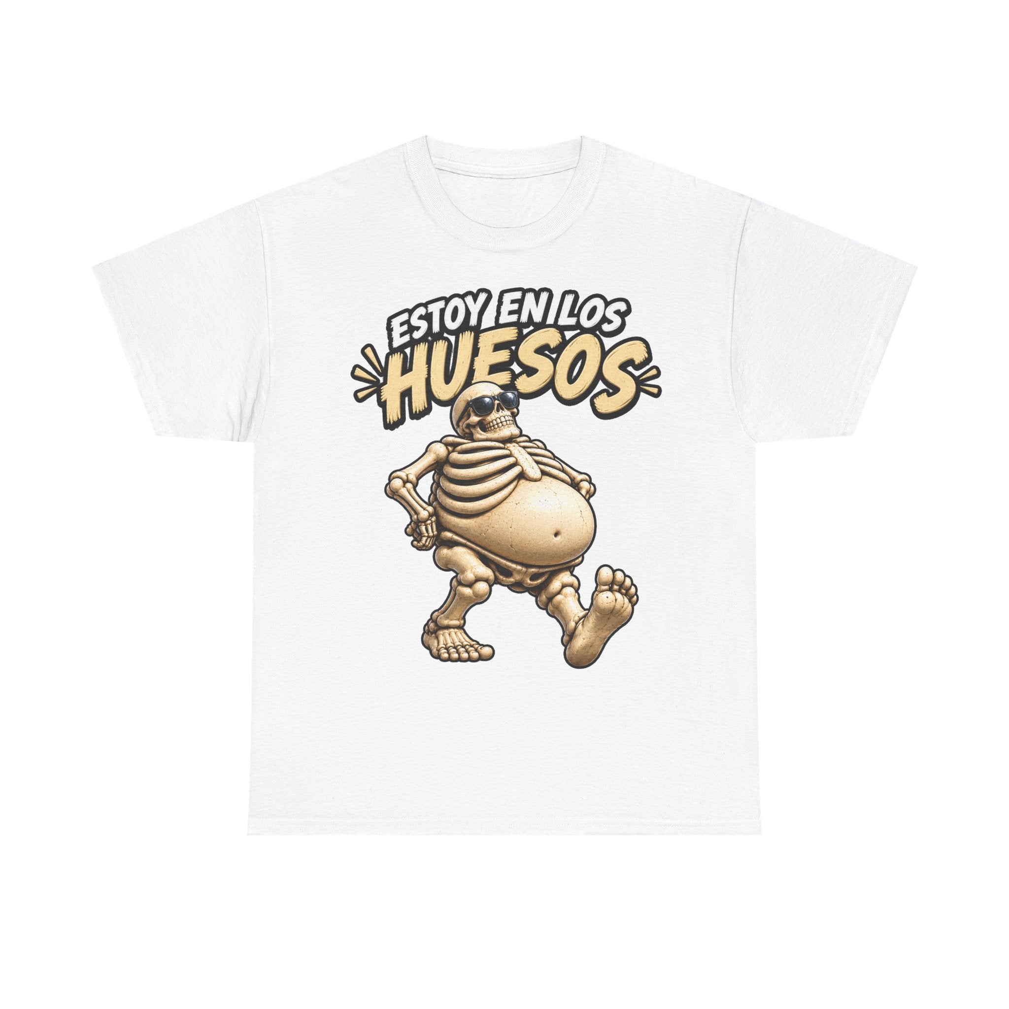 Camiseta "Estoy en los huesos anchos" | Frase divertida