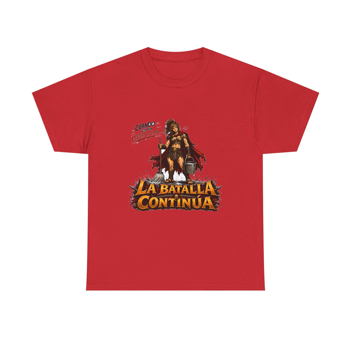 Camiseta "Batalla continua chica" | Frase divertida