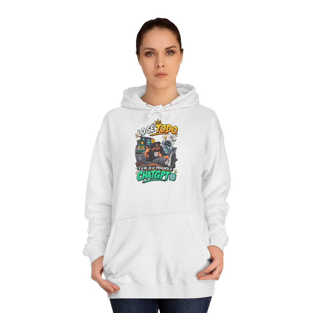 Sudadera "Lo se todo chatgpt" | Humor con actitud