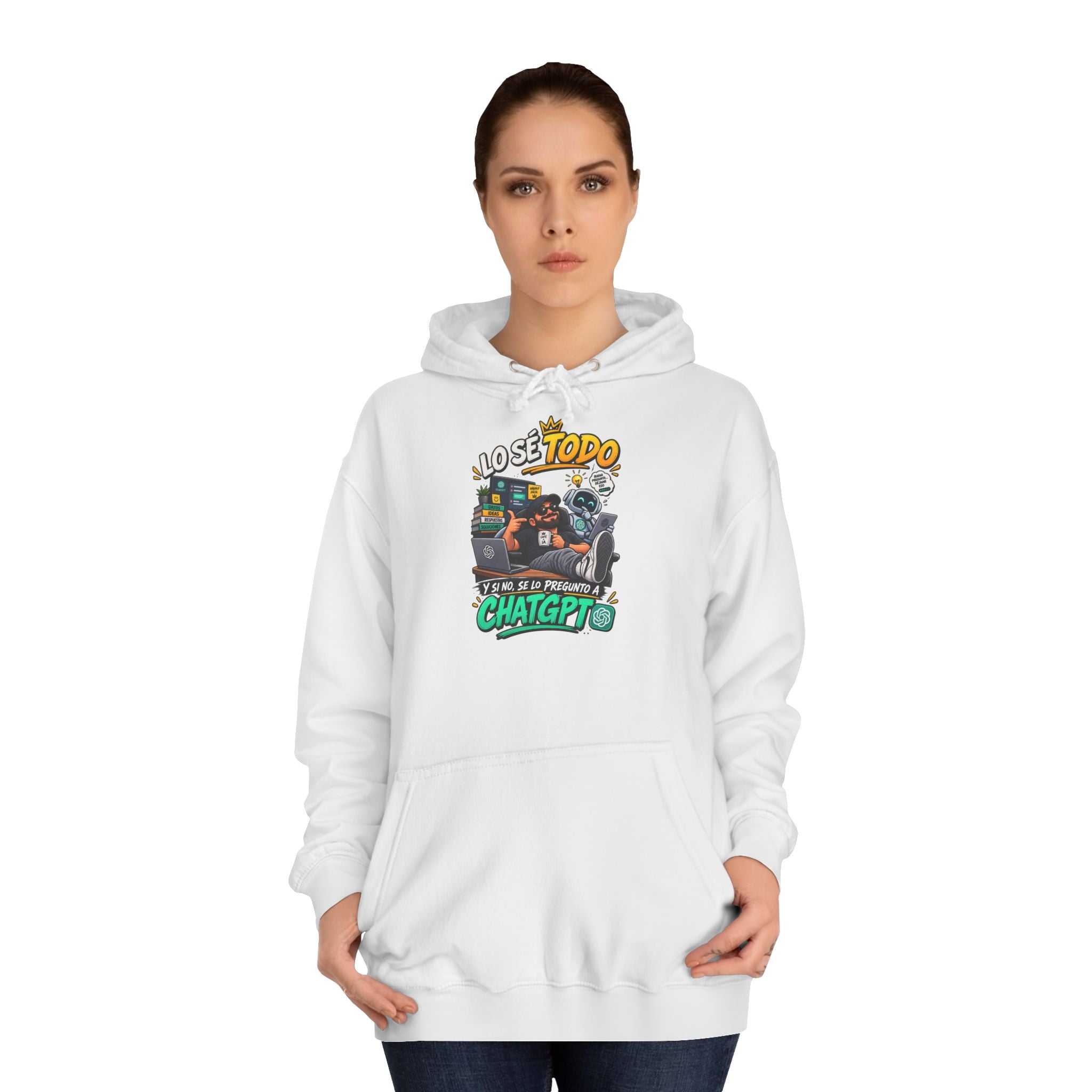 Sudadera "Lo se todo chatgpt" | Humor con actitud