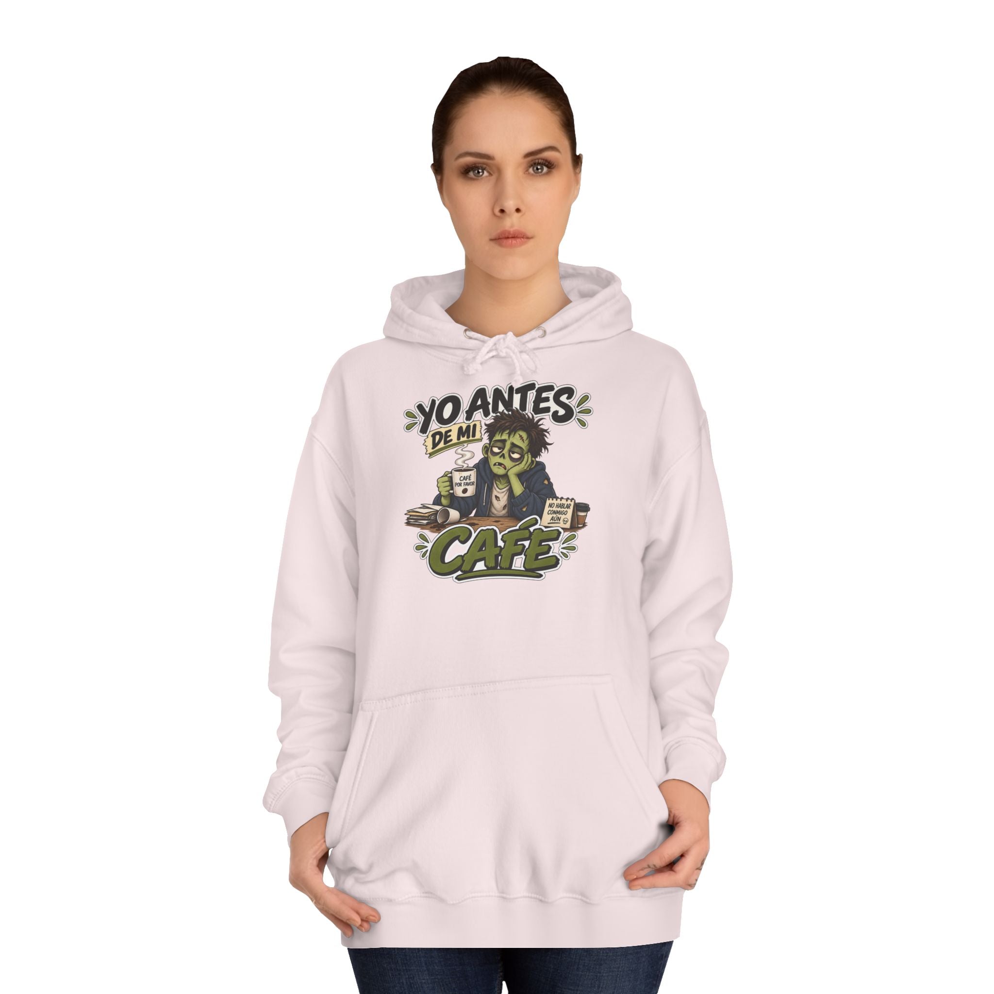 Sudadera "Yo antes de mi cafe" | Humor con actitud