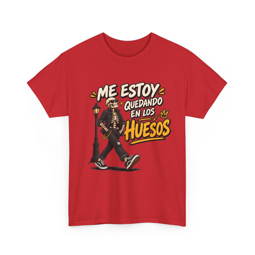 Camiseta "En los huesos" | Frase divertida