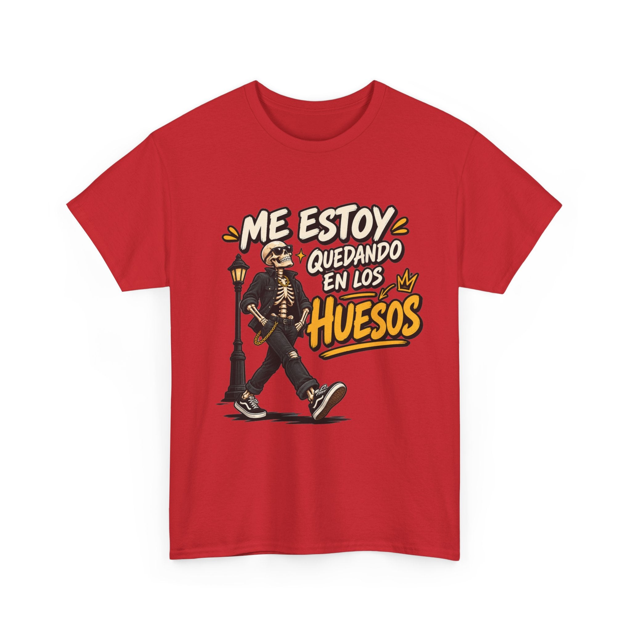 Camiseta "En los huesos" | Frase divertida