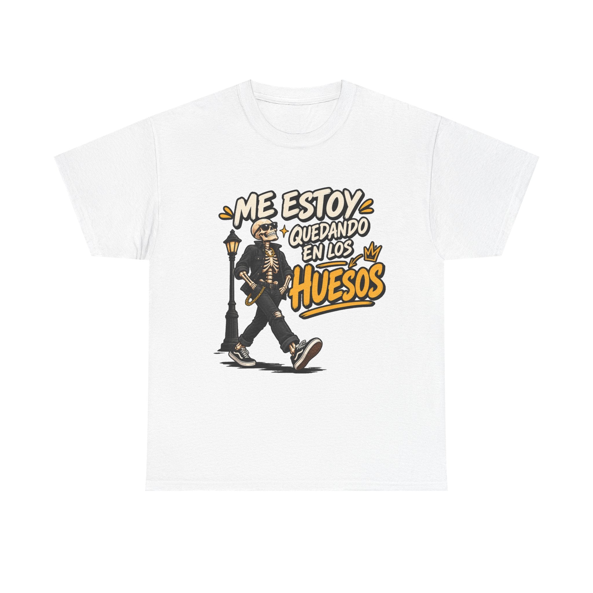 Camiseta "En los huesos" | Frase divertida