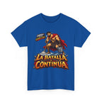 Camiseta "Batalla continua chico" | Frase divertida