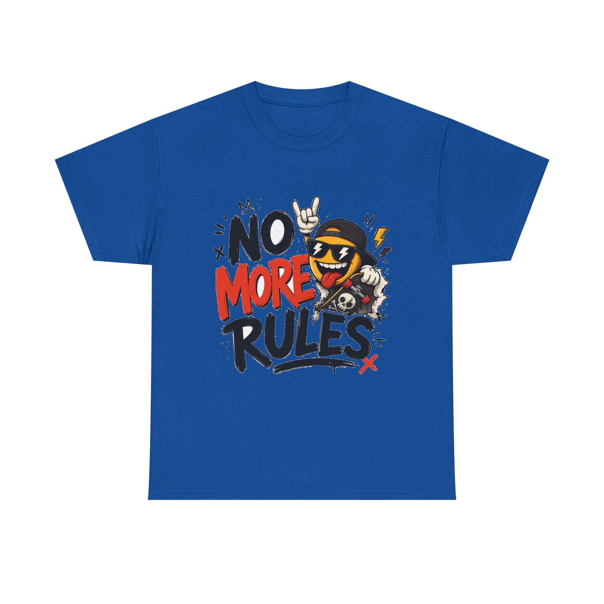 Camiseta "No more rules" | Frase divertida