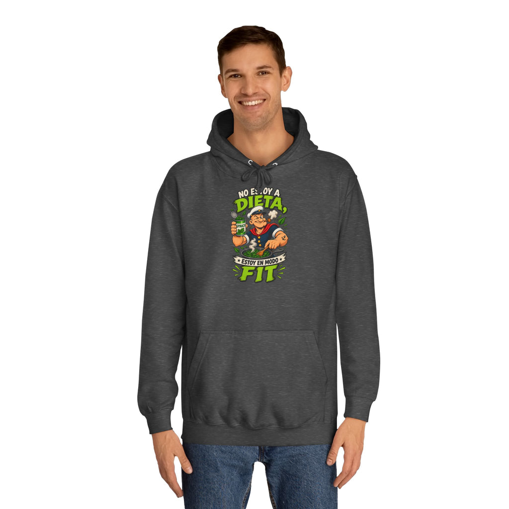 Sudadera "Dieta popeye fit" | Humor con actitud