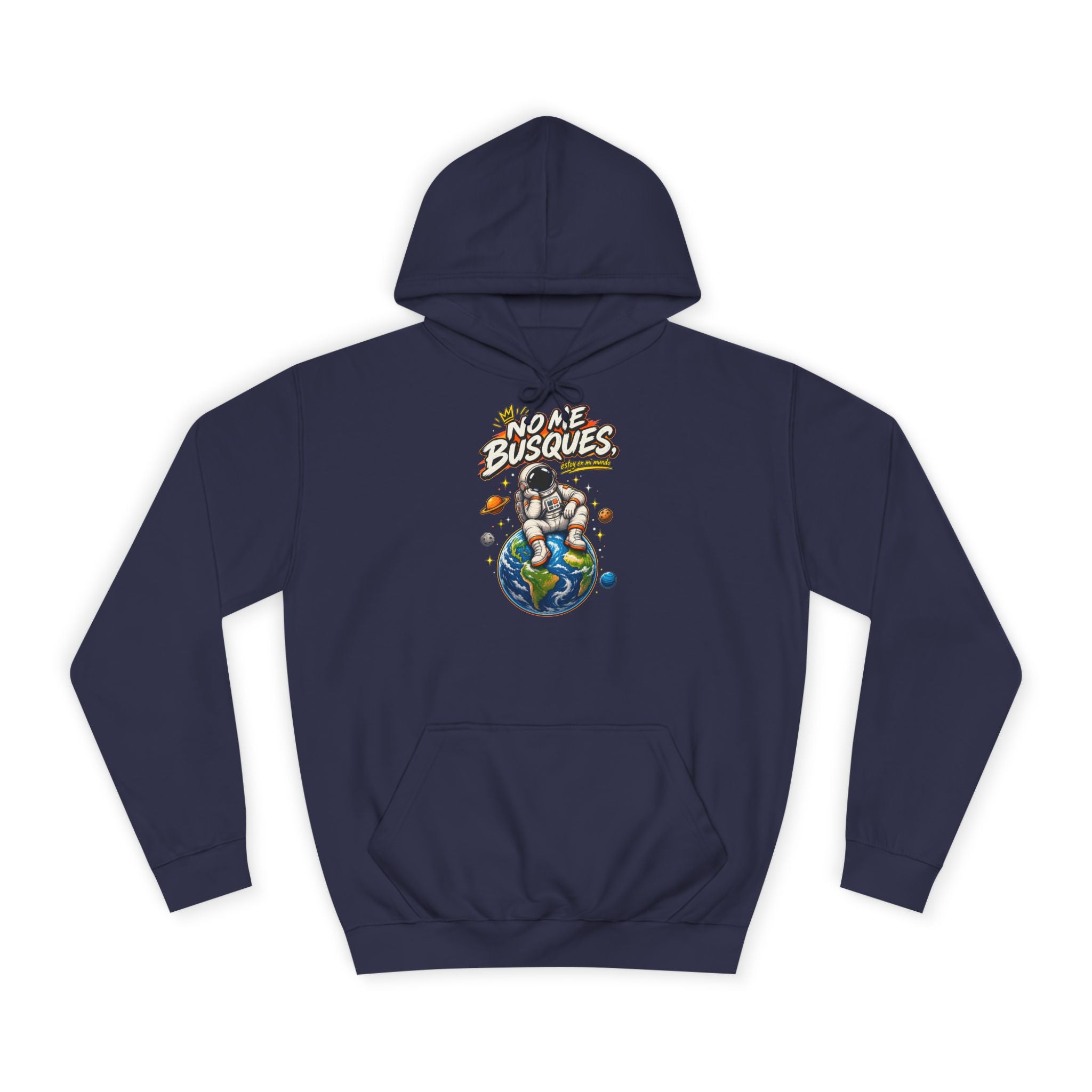 Sudadera "No me busques mundo" | Humor con actitud