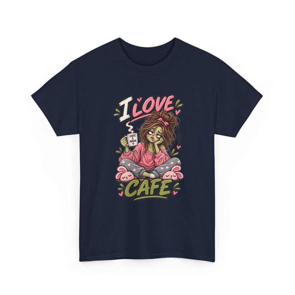 Camiseta "Love cafe" | Frase divertida