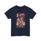 Camiseta "Love cafe" | Frase divertida