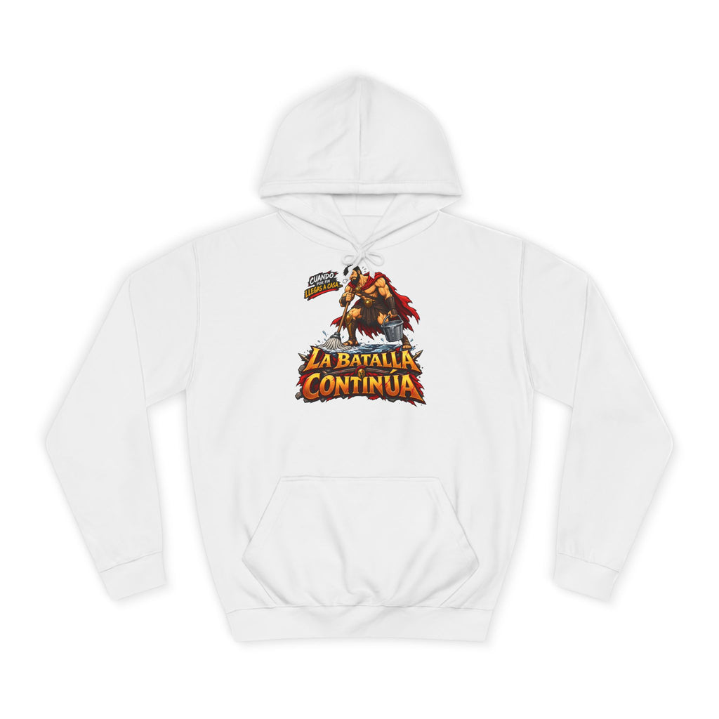 Sudadera "Batalla continua chico" | Humor con actitud
