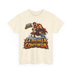 Camiseta "Batalla continua chico" | Frase divertida