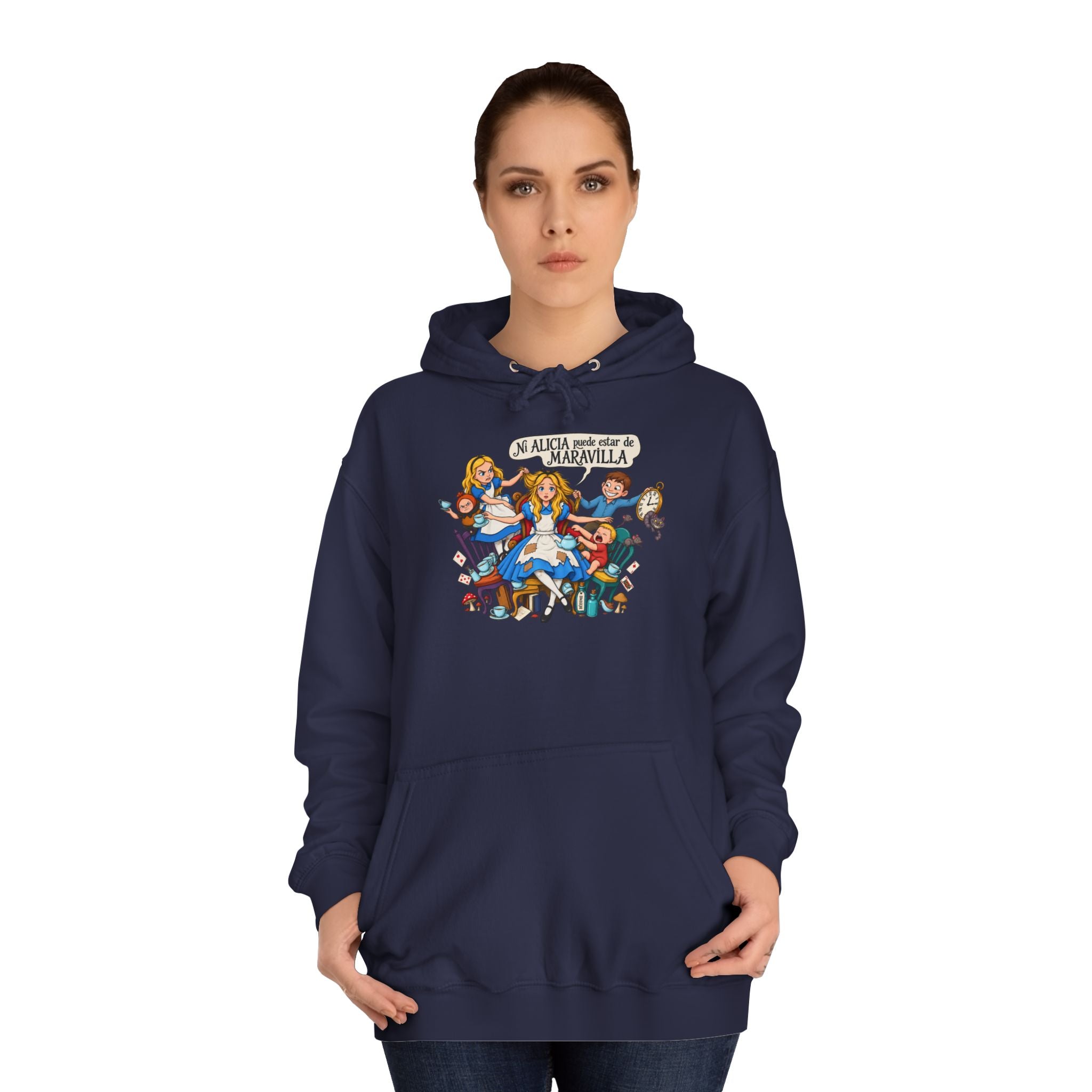 Sudadera "Alicia sin maravilla" | Humor con actitud