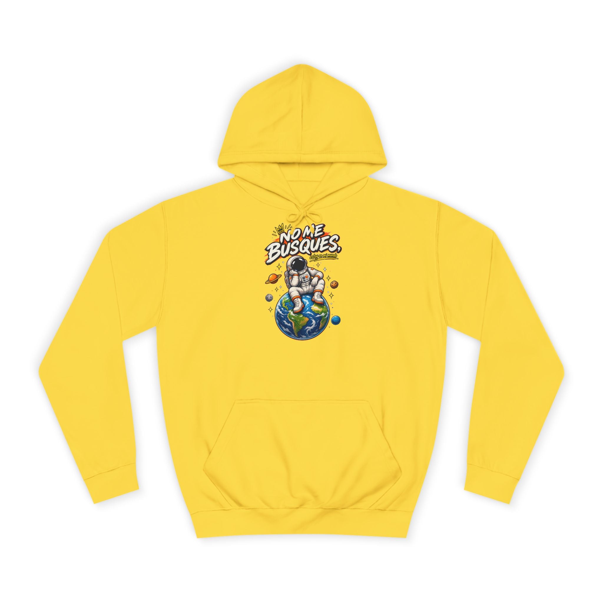 Sudadera "No me busques mundo" | Humor con actitud