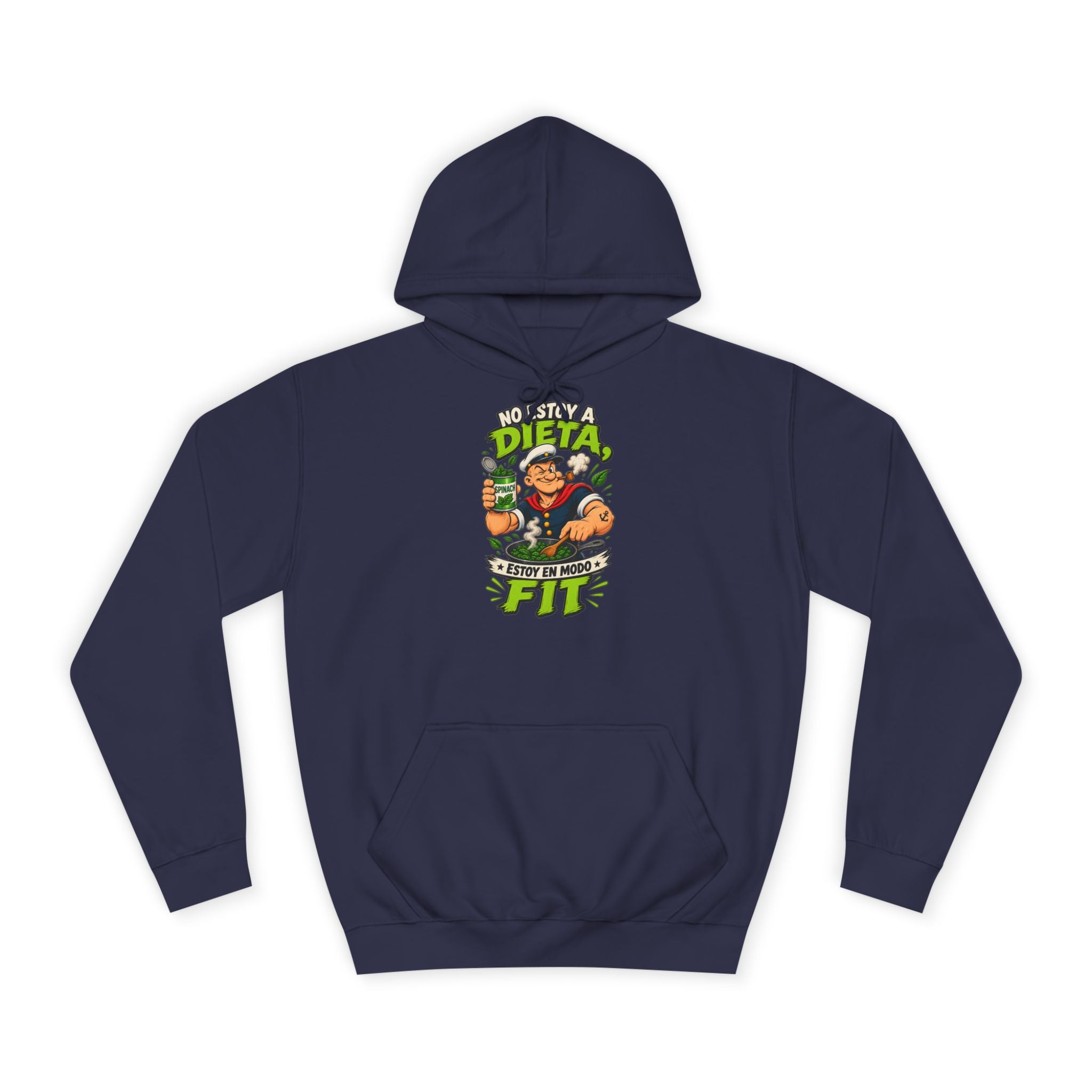 Sudadera "Dieta popeye fit" | Humor con actitud