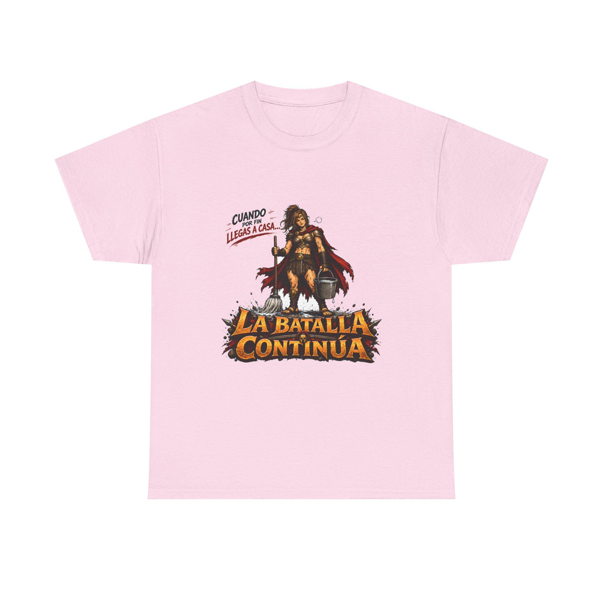 Camiseta "Batalla continua chica" | Frase divertida