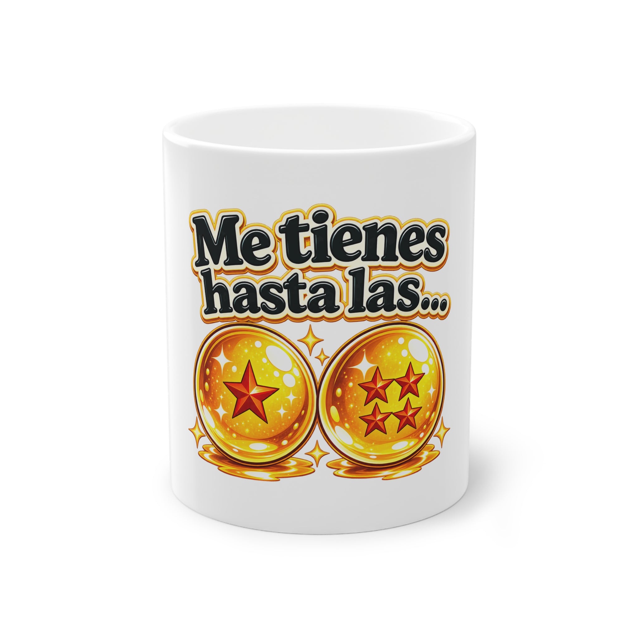 Taza "Me tienes hasta las bolas" | Regalo divertido