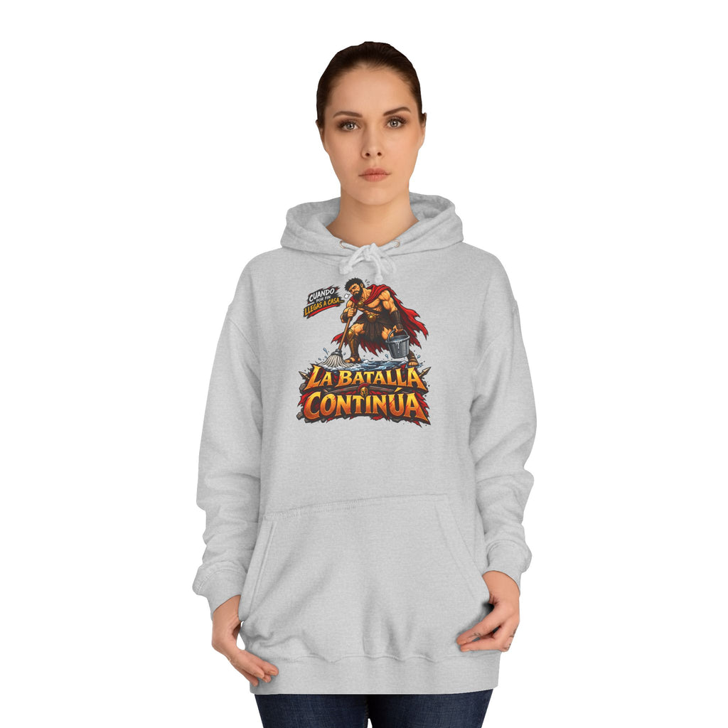 Sudadera "Batalla continua chico" | Humor con actitud
