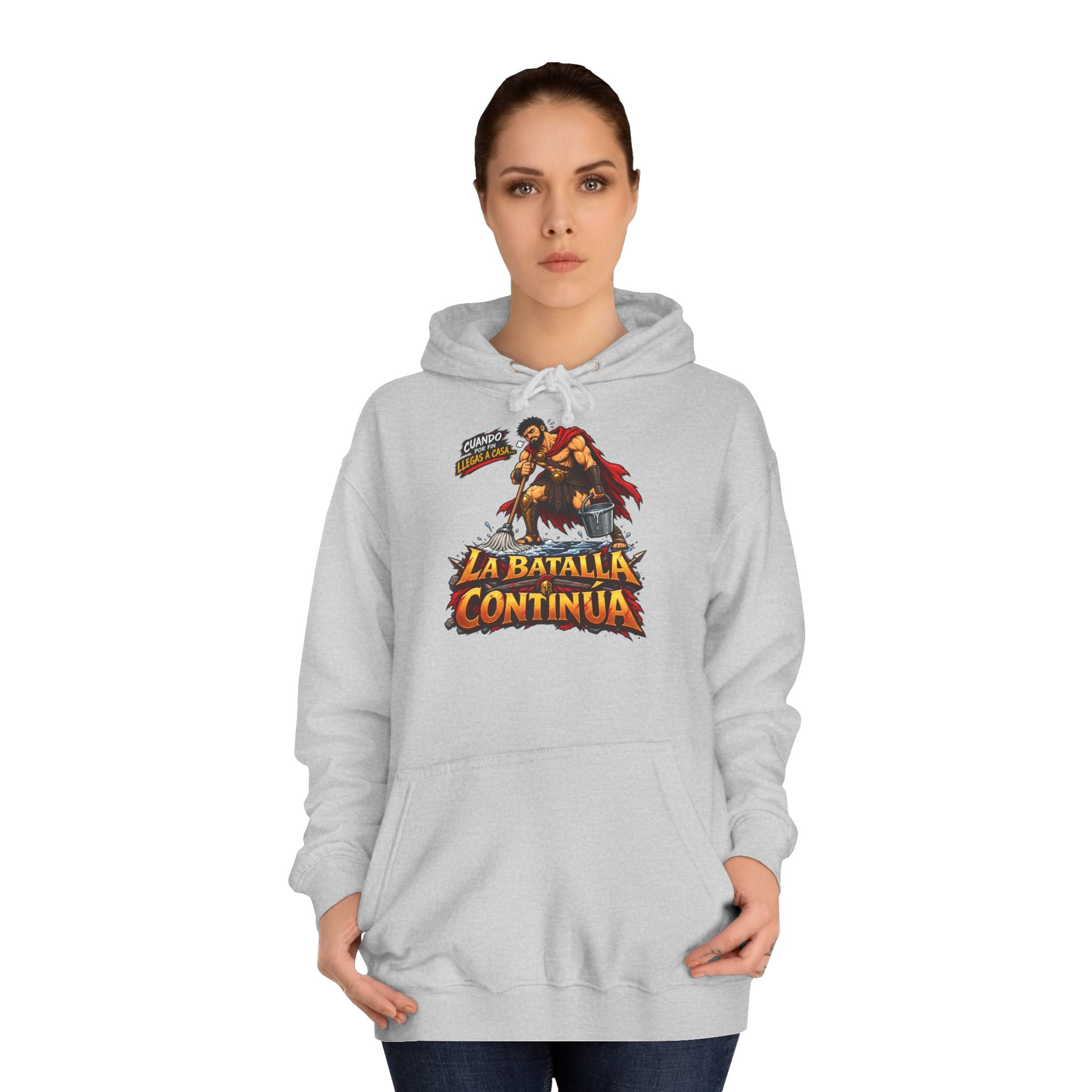 Sudadera "Batalla continua chico" | Humor con actitud