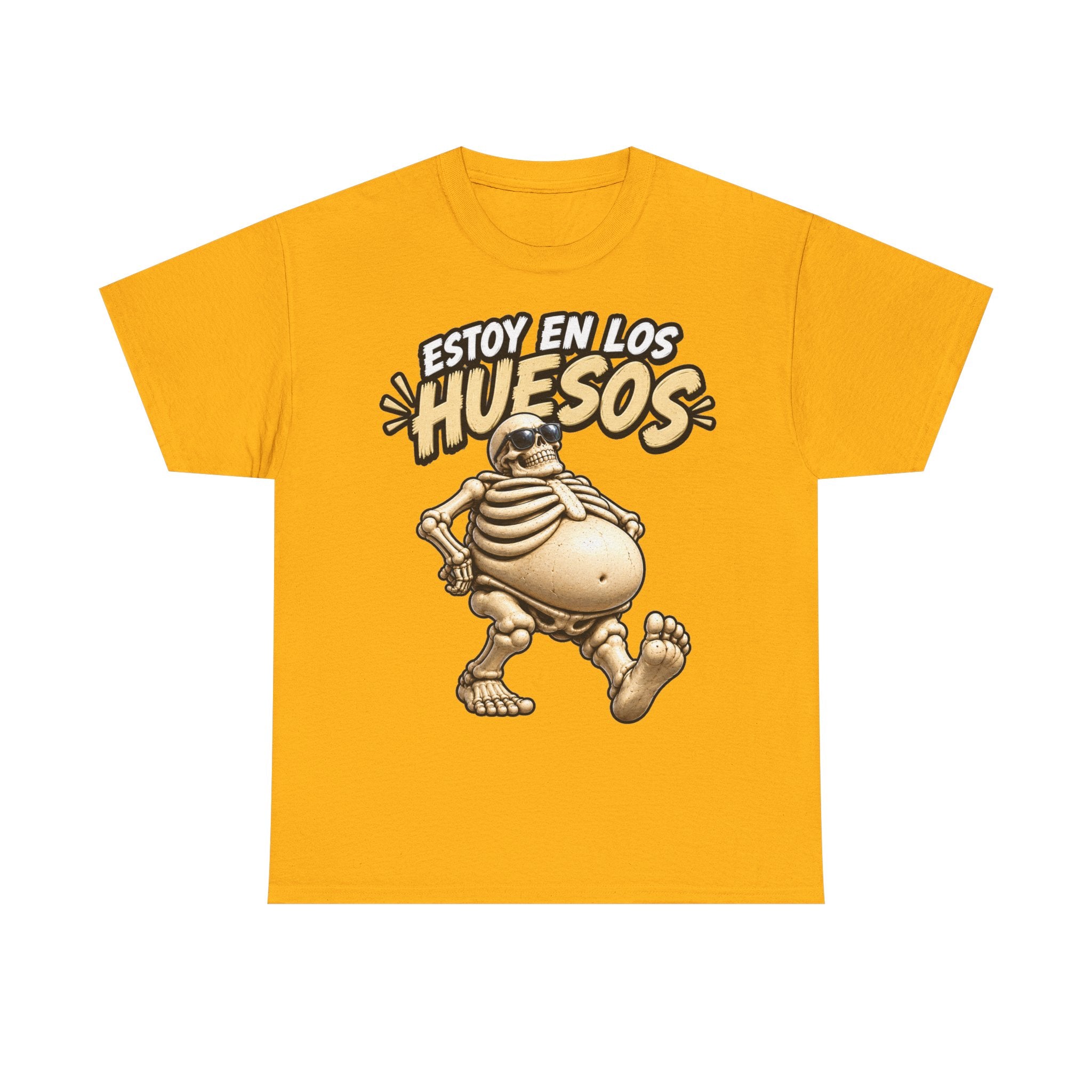 Camiseta "Estoy en los huesos anchos" | Frase divertida