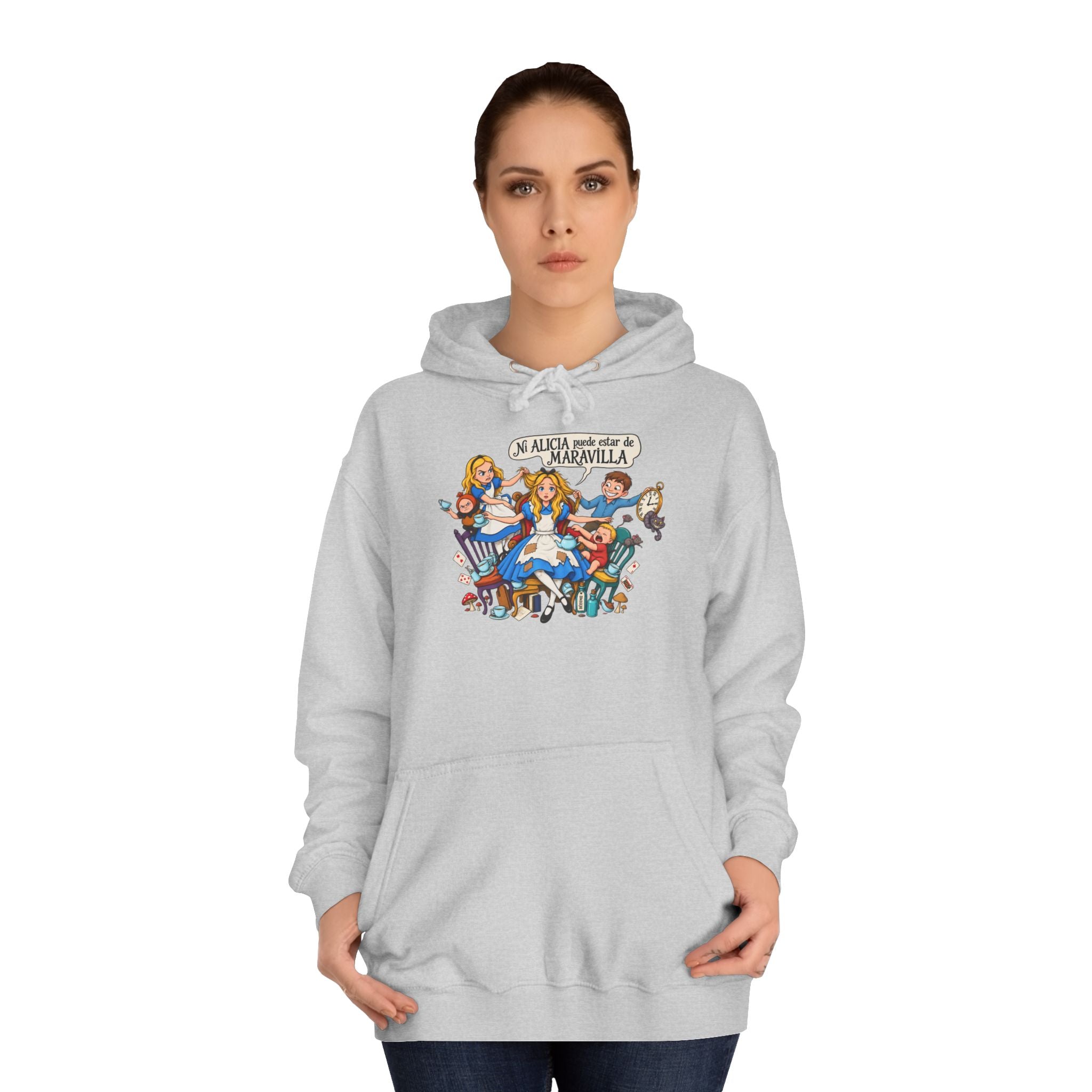 Sudadera "Alicia sin maravilla" | Humor con actitud