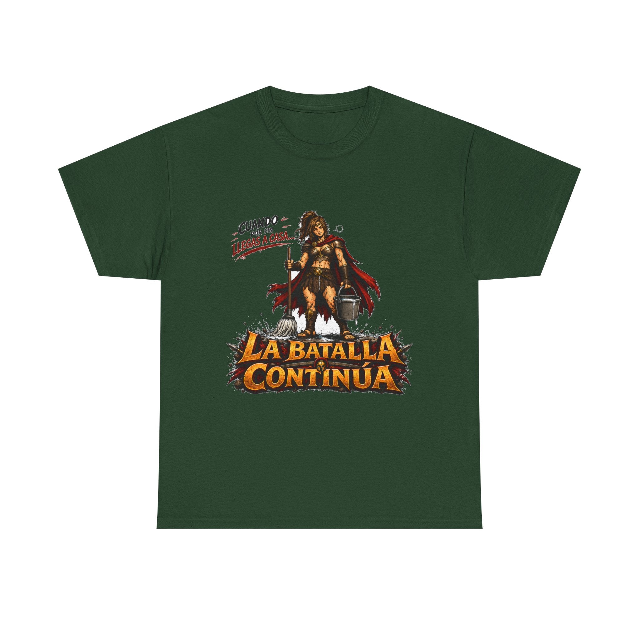 Camiseta "Batalla continua chica" | Frase divertida