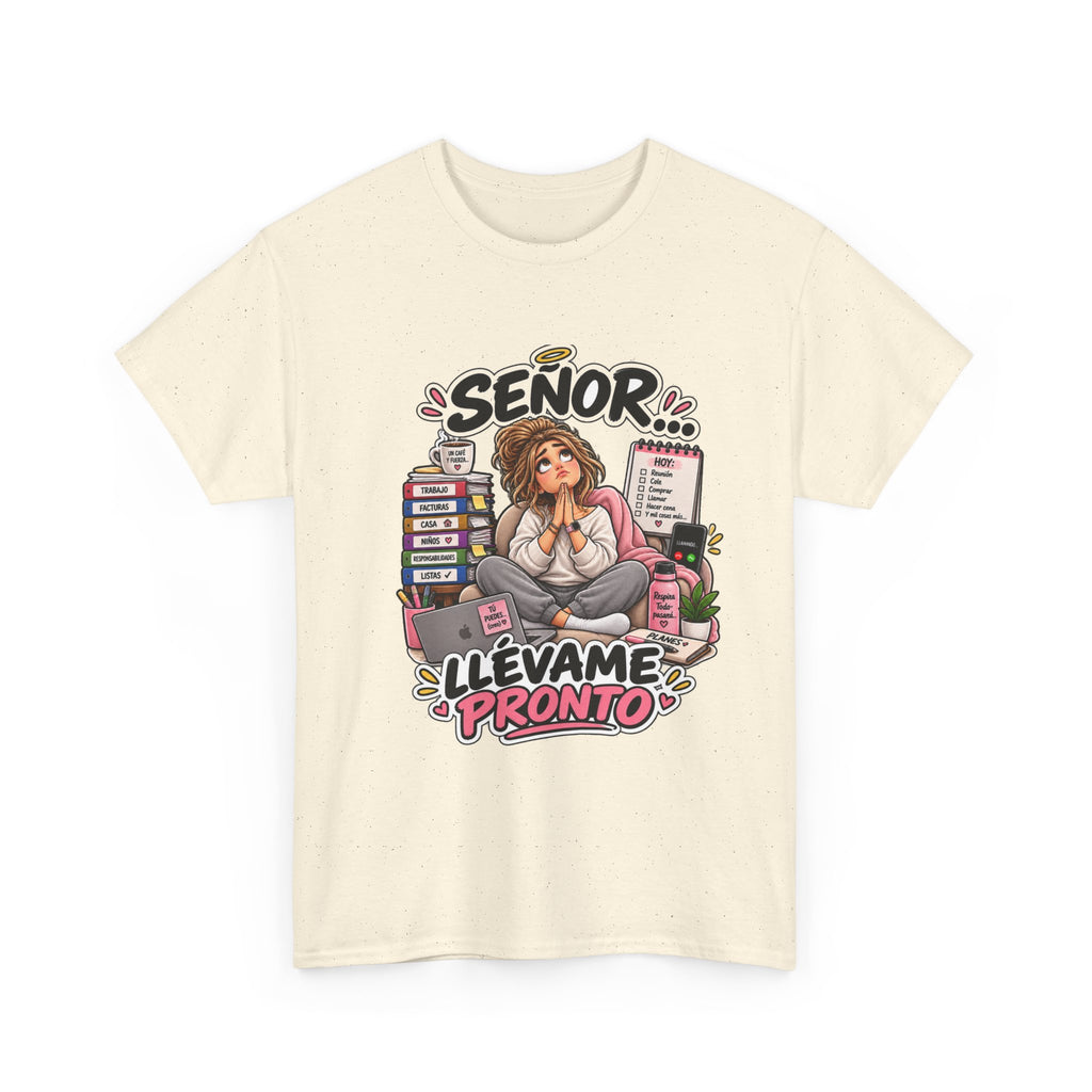 Camiseta "Señor pronto chica" | Frase divertida